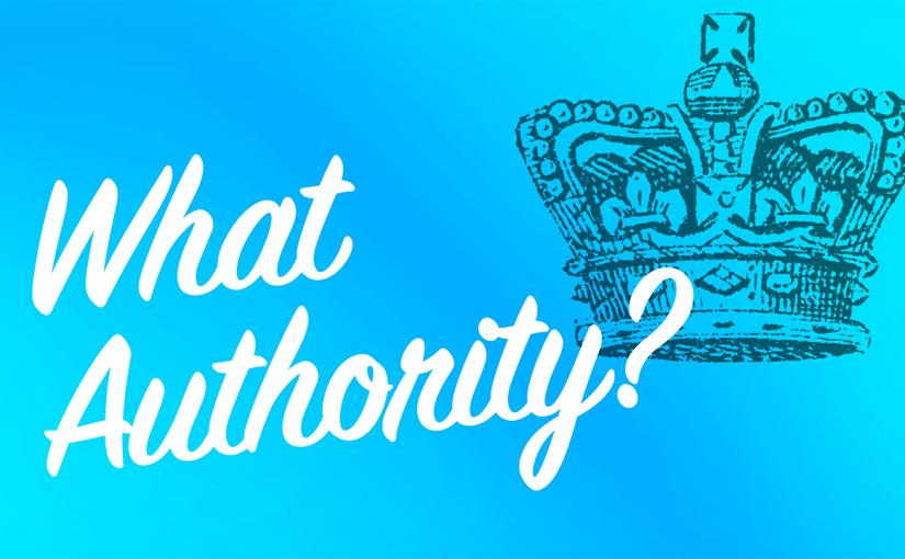 What Authority?